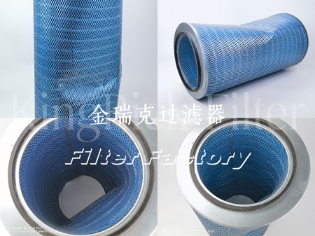 覆膜滤筒阻燃聚酯纤维粉尘过滤器防静电阻燃滤芯