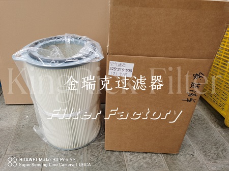 防水防油PTFE覆膜滤筒工业除尘器粉尘滤筒