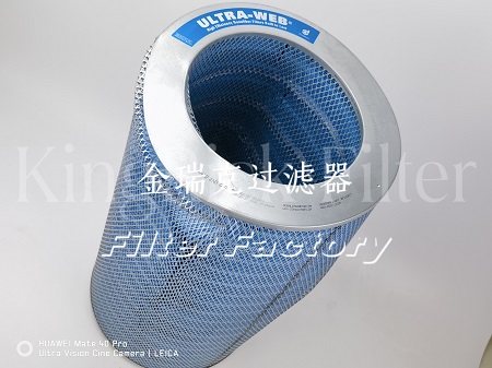 空气滤筒DH3260覆膜除尘滤芯聚酯纤维除尘滤芯