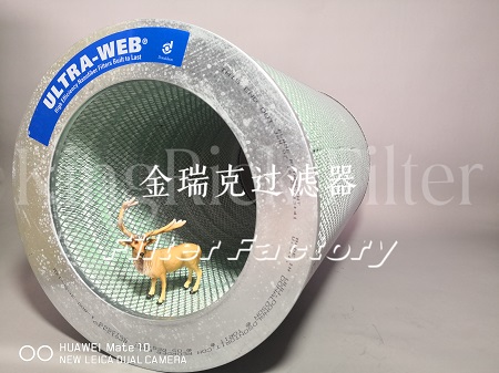 滤筒聚酯覆膜滤筒除尘器滤芯覆膜滤料滤棒