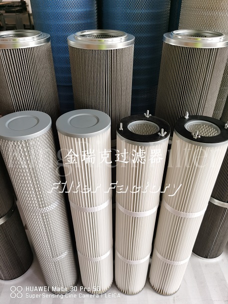抛丸机覆膜PET滤棒除尘滤筒普优滤器覆膜滤料滤棒