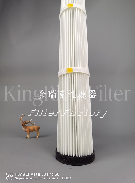 替代除尘布袋用除尘滤芯普优除尘滤筒覆膜滤料滤棒