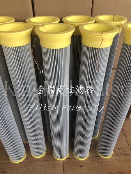 不锈钢螺丝吊装除尘滤芯普优除尘滤筒覆膜滤料滤棒