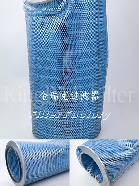 聚氨酯浇筑端盖除尘滤芯除尘滤筒上料机滤芯