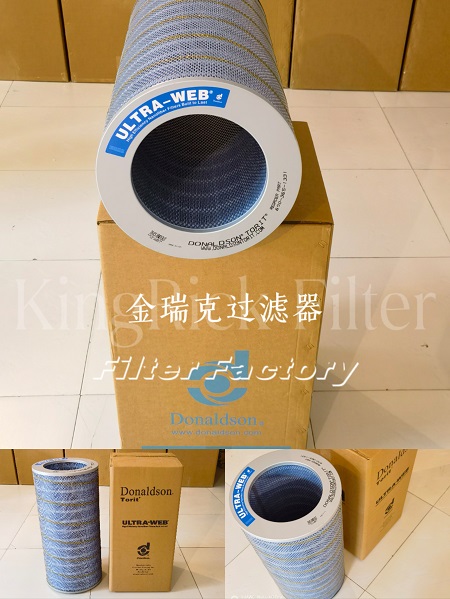 PET352*660滤筒内网镀锌滤网滤芯除尘器覆膜滤料滤棒