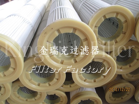 普优除尘滤筒焊接烟尘滤筒椭圆形滤筒