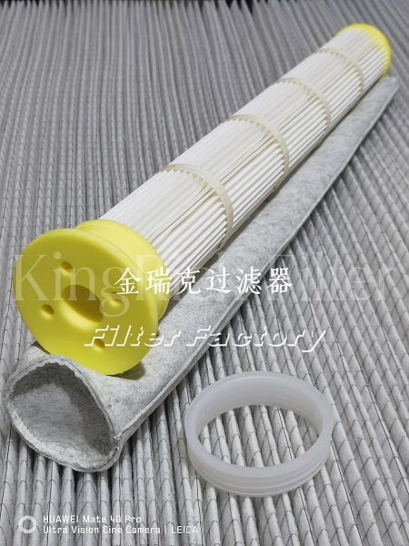 普优除尘滤筒1米高除尘滤筒上料机滤芯