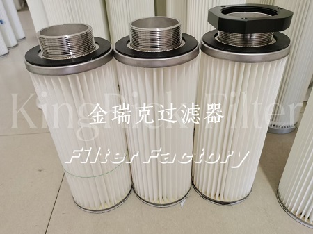 玻璃纤维材料除尘滤芯滤筒覆膜滤料滤棒