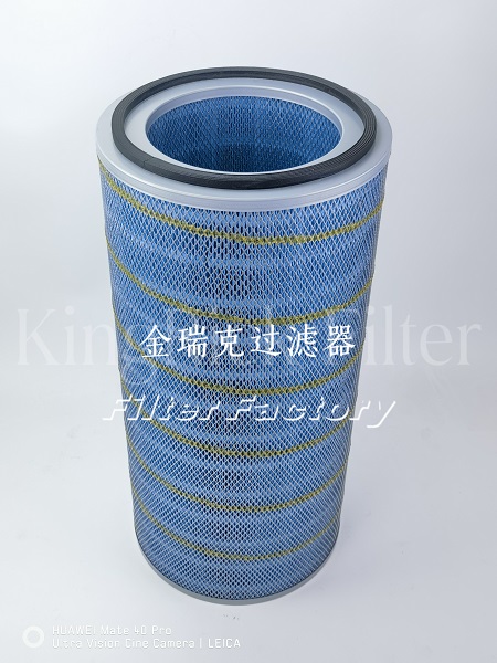 下挤压式安装粉尘滤芯普优滤器覆膜滤料滤棒